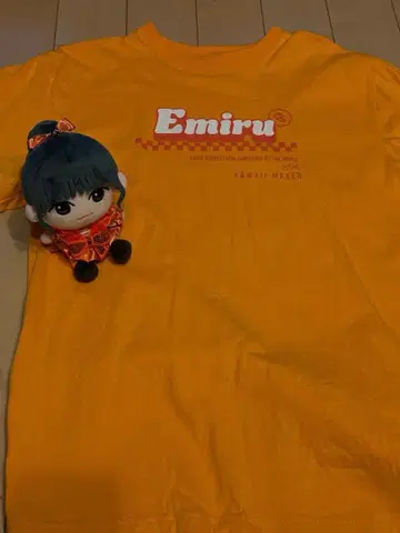 카와모토 에무 T셔츠 치비누이 세트