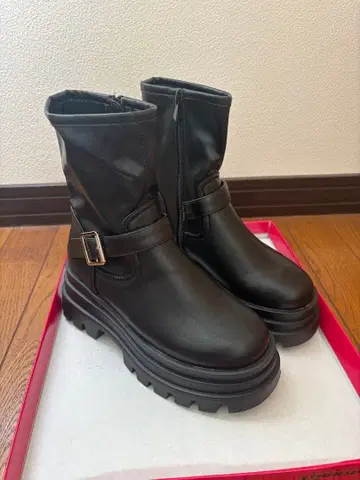 Ways 린쨩 방송 구매 엔지니어 부츠 S