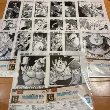 제일복권 드래곤볼 40th 그 두 번째 G상 클리어 파일 20종