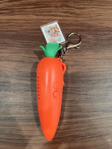 주디 당근 레코드 키링