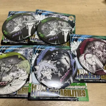 헌터헌터 컬렉션 캔뱃지 5세트 HUNTER x HUNTER