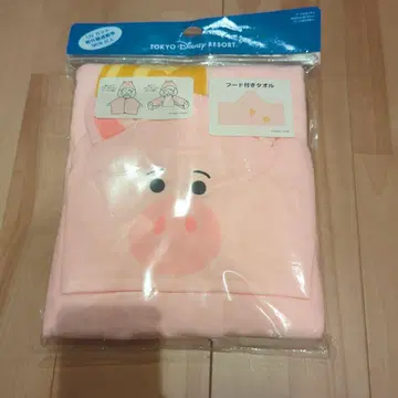 도쿄 디즈니 리조트 후드 부착 타월 햄