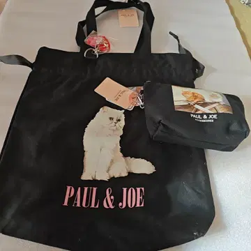 PAUL & JOE 토트백 파우치 세트
