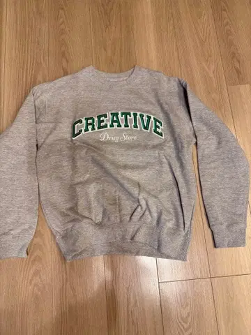 Creative Drug Store 맨투맨 그레이 M