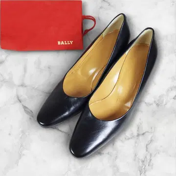 새상품급|발리|Bally|펌프스|SILLA|가죽|블랙|37|24cm