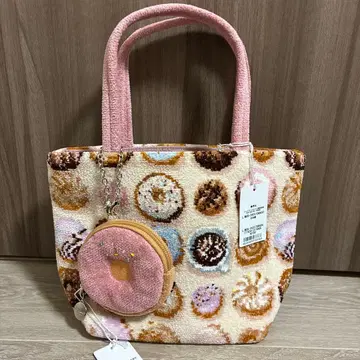 새상품 러브리 페이러 도넛 백과 참 세트