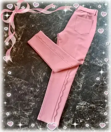 앤드러브 한겨울의 구세주 안감 벨로아 스칼라 팬츠 &LOVE 모브 핑크