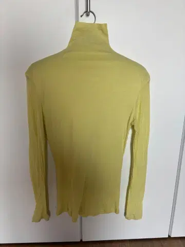 천사의 면 쉬폰 긴팔 하이넥 시트러스