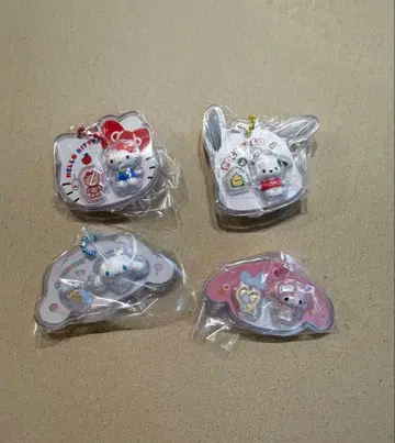 산리오 캐릭터즈 패키지 참&초코볼 4세트