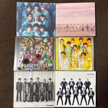 SnowMan 싱글 CD 6장 세트