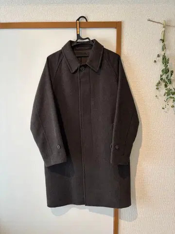 유니클로 싱글 브레스드 코트