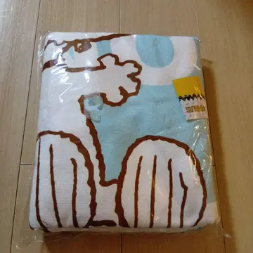 PEANUTS 스누피 타월 스카이블루