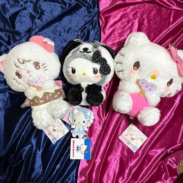 산리오 묶음 판매 봉제 인형 4점