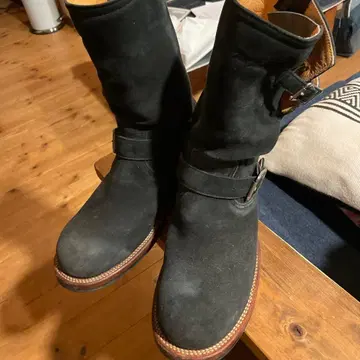 Flathead 엔지니어 부츠 블랙