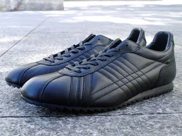 미사용 PATRICK SULLY-WP BLK 44 가죽 스니커즈