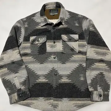 JACH'S 지오메트릭 패턴 자켓 XL 보아 네이티브 무늬 아우터