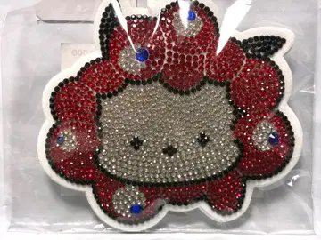 포차코 맥맥 가죽 반짝이 키링 포차코 맥맥