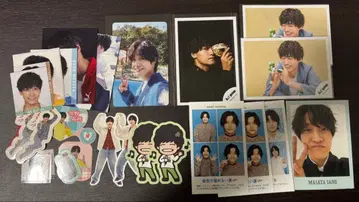 사노 아키야 달력 특전 스티커 미니 포토 굿즈