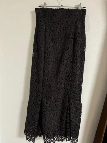 레이스 머메이드 스커트