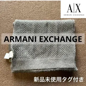 [택 포함 미사용 새상품] Armani Exchange 그레이 머플러