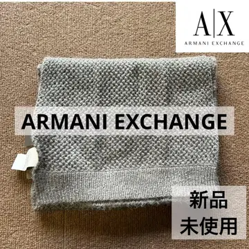 [택 포함 미사용 새상품] Armani Exchange 그레이 머플러