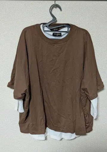 RAG MACHINE 레이어드 T셔츠 L 사이즈 돌먼 레이어드