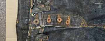 한국 데님 다크 스트레이트 데님