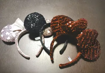 미키 귀 머리띠 3개 세트