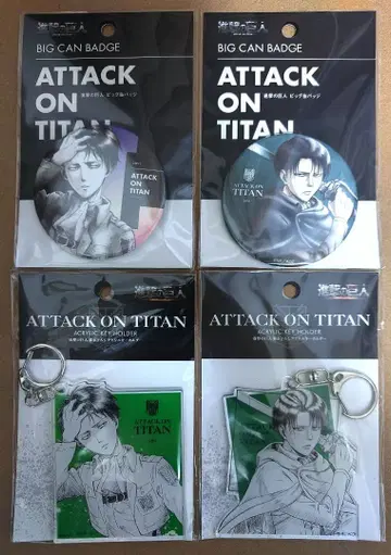 진격의 거인 WIT STUDIO 리바이 4점 세트