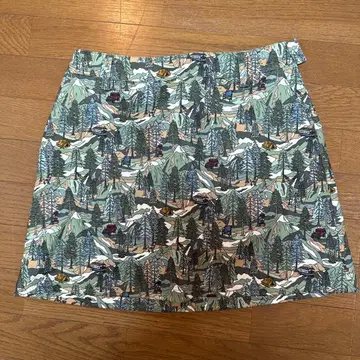 무민 프린트 여성용 스커트 사이즈 LL