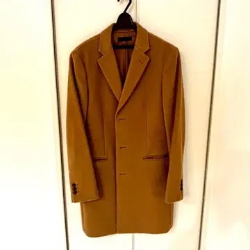 UNIQLO 체스터 코트 유니클로 캐시미어 울 M 코트 카멜