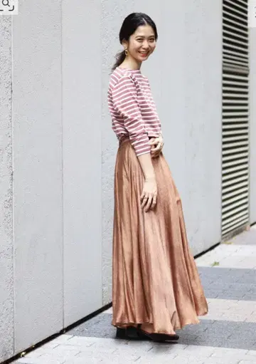 [ ORCIVAL/오르치발 ] 40/2 REGULAR STRIPE 티셔츠