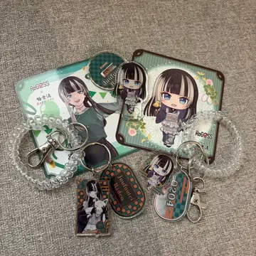 ReGLOSS 극락탕 유우후테이 라덴 아크릴 스탠드 코스터 키홀더