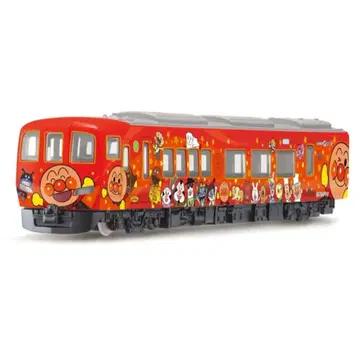 도산선 호빵맨 기차 모형(빨간색)