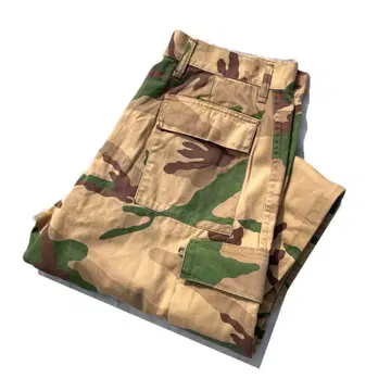 [ 80s ] 이탈리아군 M-92 데저트 카모 필드 카고 팬츠 베이지