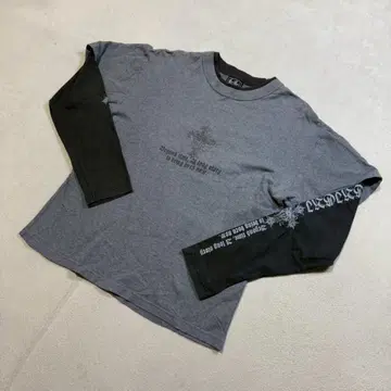 GriGri 레이어드 스타일 롱 T셔츠