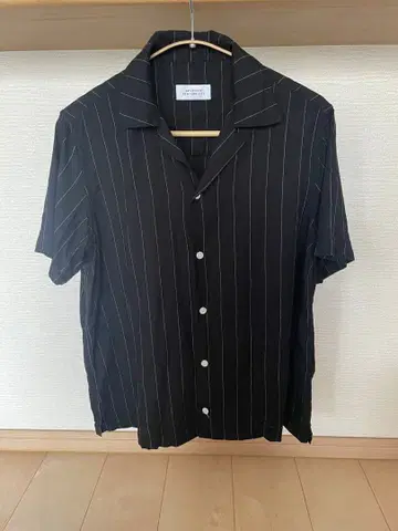 [ 새상품급 ] SATURDAYS NYC 오픈 카라 반팔 셔츠 XS