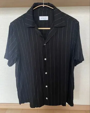 [ 새상품급 ] SATURDAYS NYC 오픈 카라 반팔 셔츠 XS