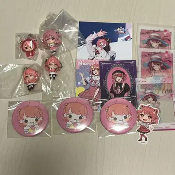 컬러풀 피치 노아 묶음 판매 실사 캔뱃지 등