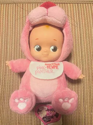 RoseO'Neill KEWPIE 핑크 팬서 콜라보 봉제 인형