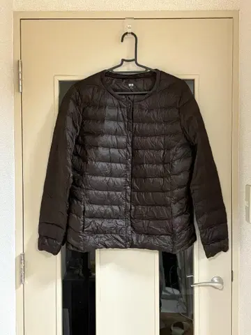 UNIQLO 브라운 울트라 라이트 다운 자켓 XL