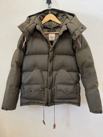 웨스트투와이스 오일드 다운 자켓 WASTE TWICE