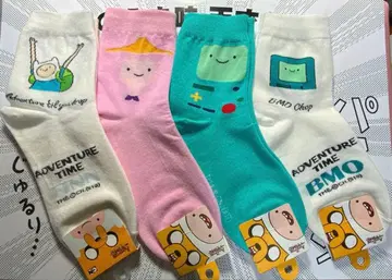 어드벤처 타임 삭스 4켤레 세트 1