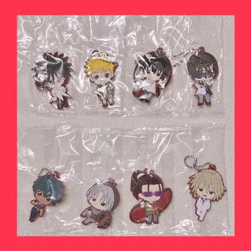 GetBackers 겟백커즈 캡슐 러버 마스코트 8종 세트