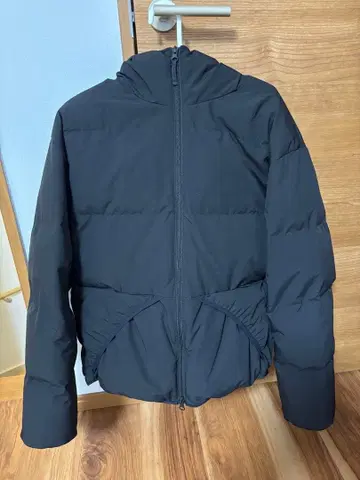 [ GU ] [ 미사용품 ] 웜 패딩 퀼팅 후드티