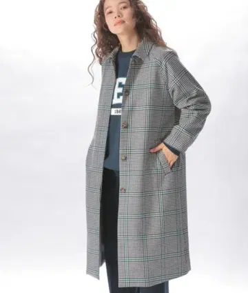 [ niko and - ] 체크 체스터 코트