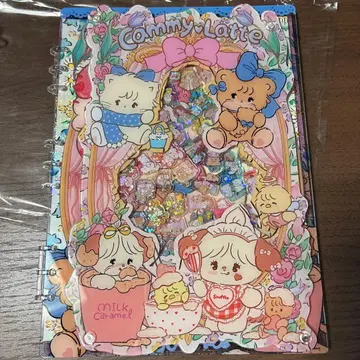 아크릴 바스락 노트 A4 mikko