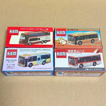 토미카 칸나카 버스 하코네 등산 버스 에노덴 버스 게이큐 버스 4대 세트