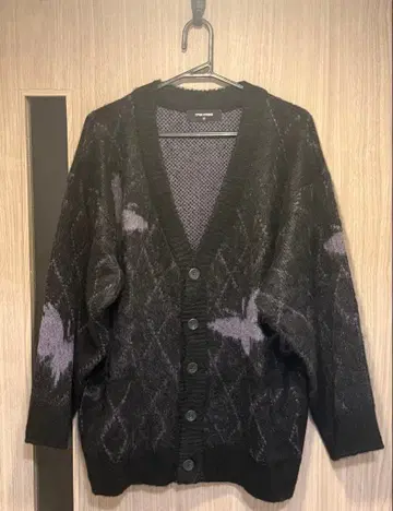 COMPAGNO 컴파뇨 모헤어 가디건 니트