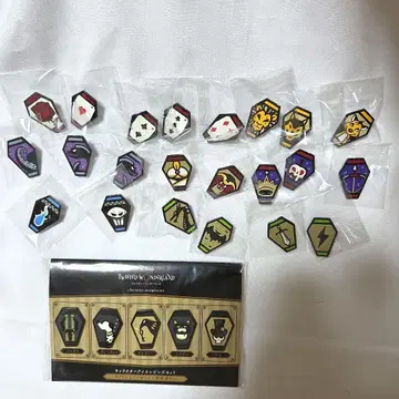 트위스티드 원더랜드 아이콘 핀즈 컬렉션 묶음 판매 세트